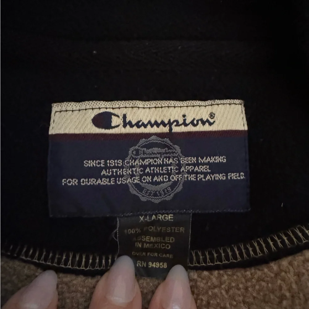 Vintage Men’s Champion Fleece Vest